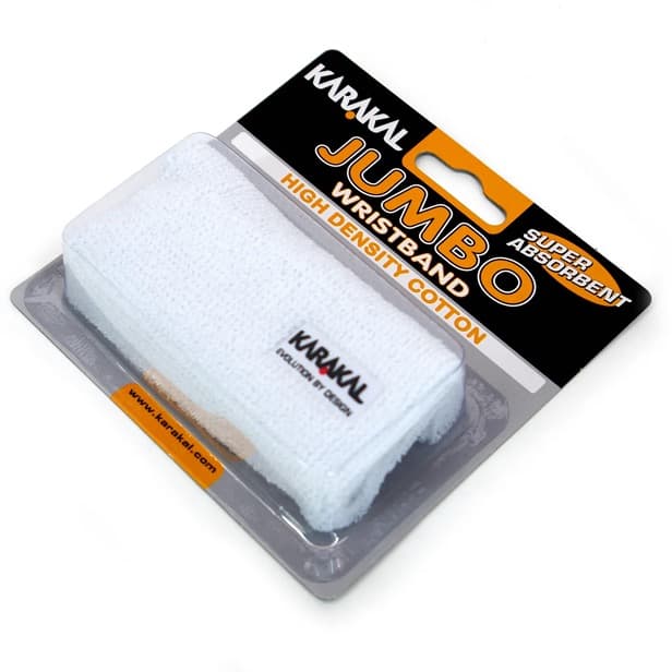 Karakal Jumbo Wristband hvit