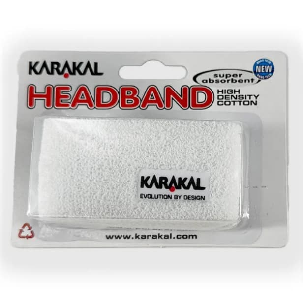 Karakal Headband hvit