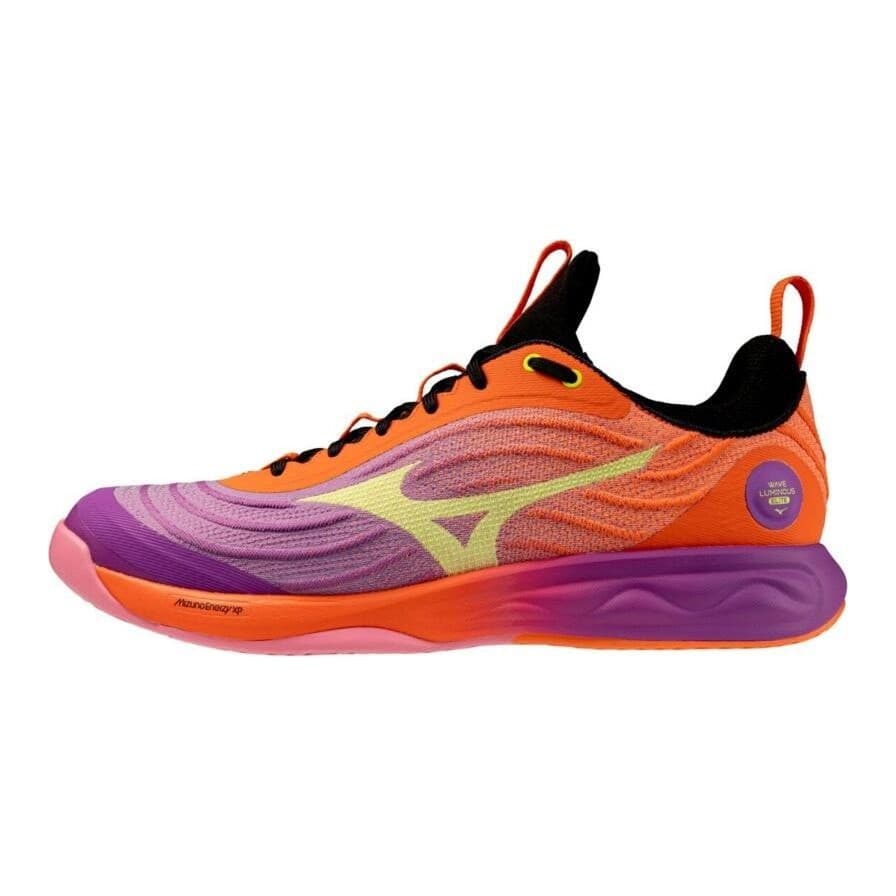 Mizuno Wave Luminous Elite oransje/gul