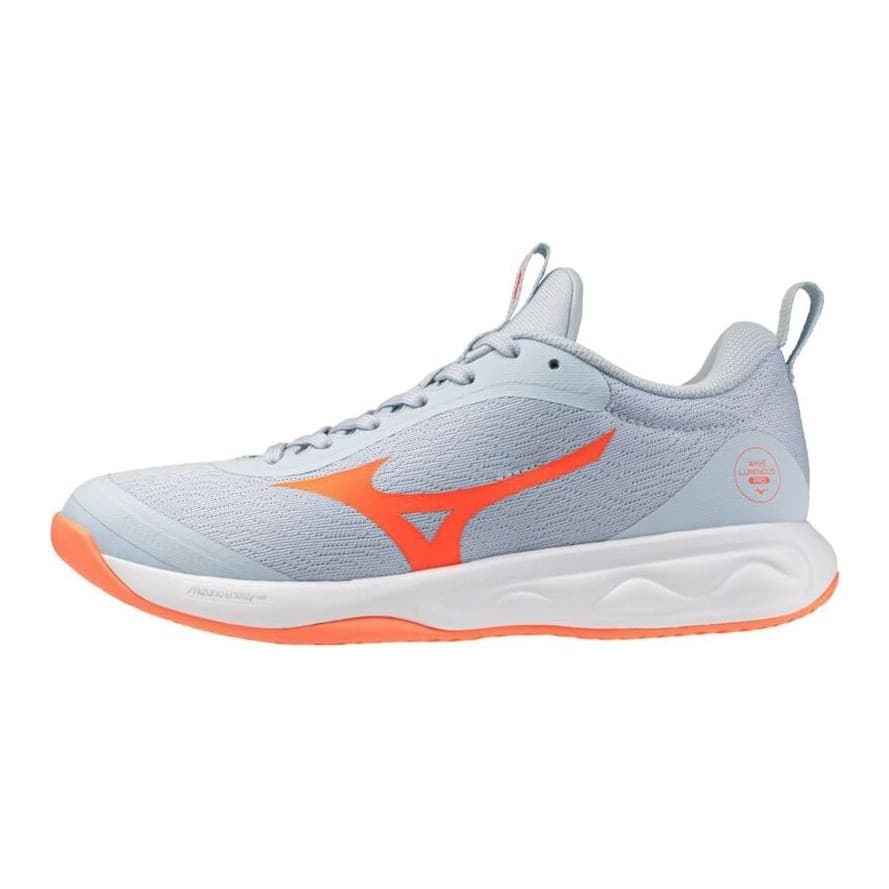 Mizuno Wave Luminous Pro W lysblå/oransje
