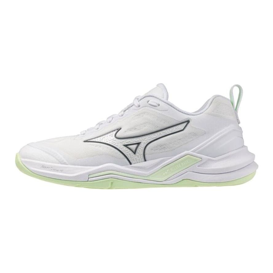 Mizuno Wave Stealth Elite W hvit/grønn