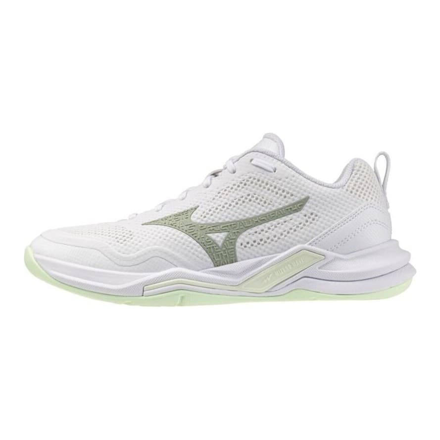 Mizuno Wave Stealth Pro W hvit/grønn